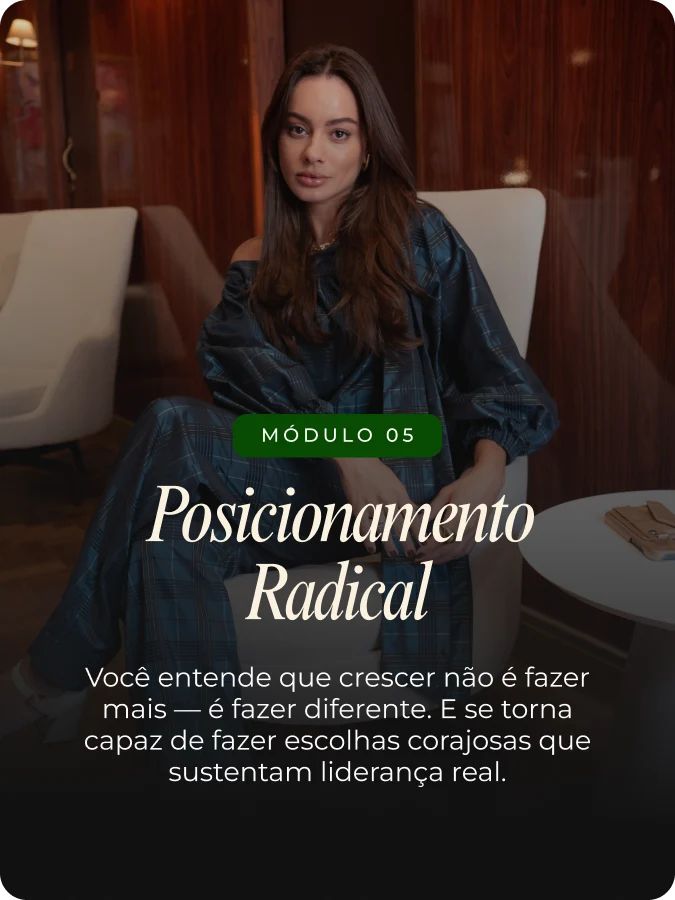 A ARTE DE SER INFLENCIA MODULO 16CHEGA